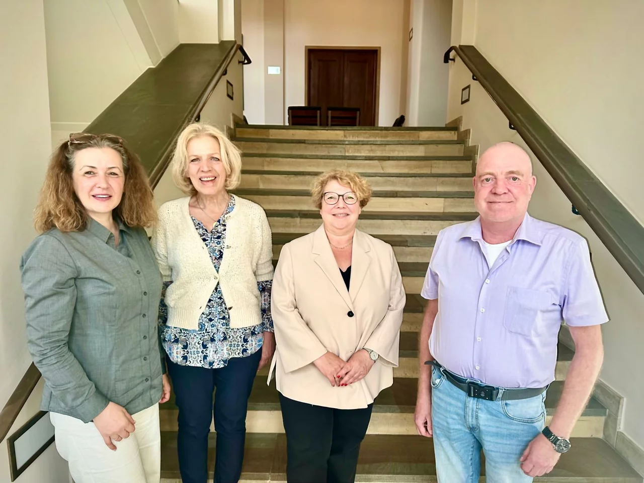(v.l.n.r.): Didem Adib, Dagmar Becker-Schmidt, Dr. Daniela Brückner,
Andreas Gebauer